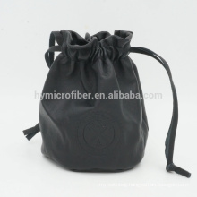 Customized printing leather jewelry package bag with fine price